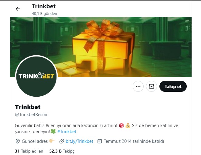 Trinkbet Twitter