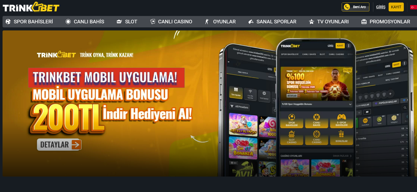 Trinkbet